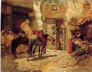 unknow artist Arab or Arabic people and life. Orientalism oil paintings  438 china oil painting artist